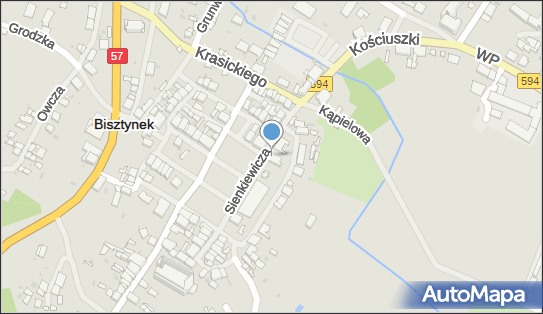 Skrzynka pocztowa, Sienkiewicza Henryka 5, Bisztynek 11-230 - Skrzynka pocztowa
