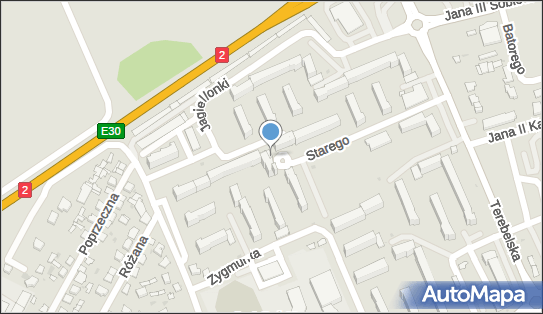 Skrzynka pocztowa, Zygmunta Starego 10, Biała Podlaska - Skrzynka pocztowa