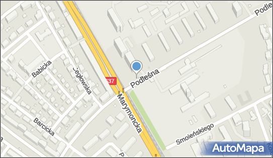 Skrzynka pocztowa, Podleśna, Warszawa 01-673 - Skrzynka pocztowa