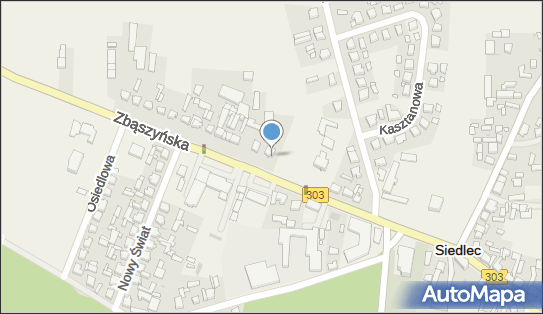 Skrzynka pocztowa, Zbąszyńska 8a, Siedlec - Skrzynka pocztowa