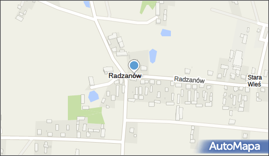 Skrzynka pocztowa, Radzanów 79, Radzanów - Skrzynka pocztowa