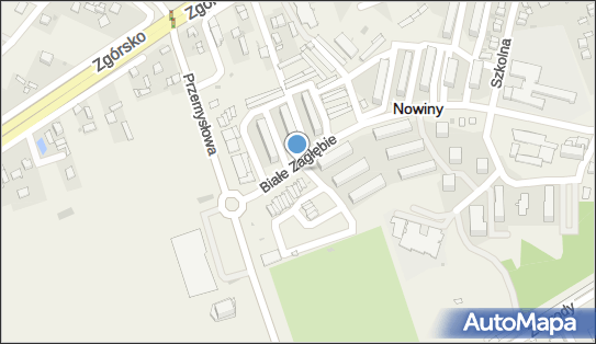 Skrzynka pocztowa, Białe Zagłębie 4c, Nowiny 26-052 - Skrzynka pocztowa