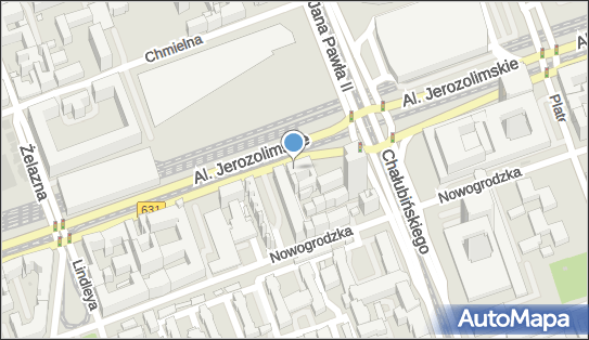 Skrzynka pocztowa, Aleje Jerozolimskie 87, Warszawa - Skrzynka pocztowa