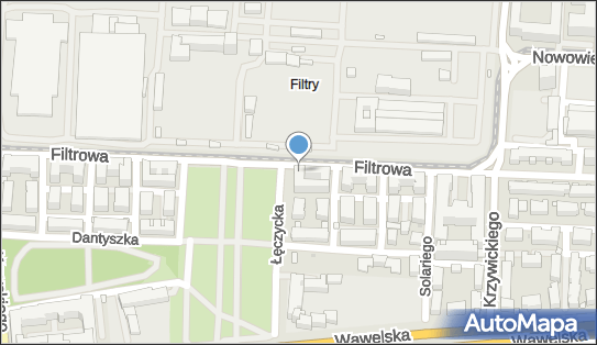 Skrzynka pocztowa, Filtrowa 63, Warszawa - Skrzynka pocztowa