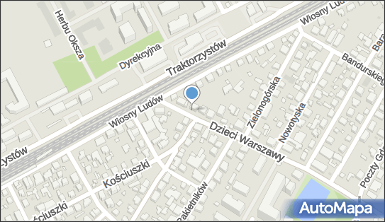 Skrzynka pocztowa, Dzieci Warszawy 58, Warszawa - Skrzynka pocztowa