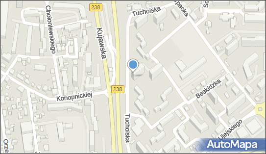 Skrzynka pocztowa, Tucholska 11, Bydgoszcz - Skrzynka pocztowa