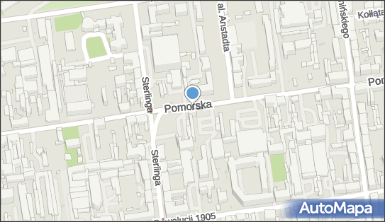 Skrzynka pocztowa, Pomorska 67, Łódź - Skrzynka pocztowa