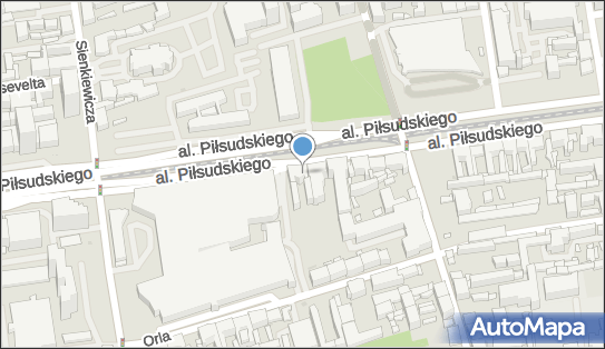Skrzynka pocztowa, Aleja marsz. Józefa Piłsudskiego 25, Łódź - Skrzynka pocztowa