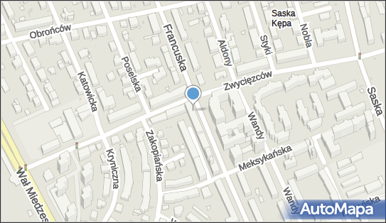Skrzynka pocztowa, pl. Przymierza 5, Warszawa - Skrzynka pocztowa