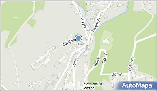 Skrzynka pocztowa, Plac Józefa Dietla, Szczawnica - Skrzynka pocztowa