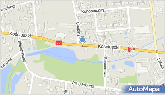 Skrzynka pocztowa, Kościuszki Tadeusza, gen.72, Brzeziny 95-060 - Skrzynka pocztowa