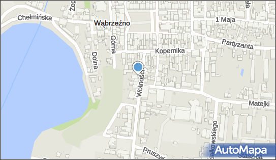 Skrzynka pocztowa, Wolności 12, Wąbrzeźno 87-200 - Skrzynka pocztowa