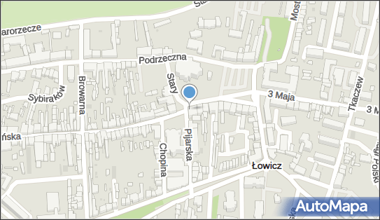 Skrzynka pocztowa, Stary Rynek 17, Łowicz 99-400 - Skrzynka pocztowa