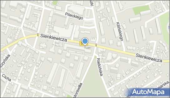 Skrzynka pocztowa, Sienkiewicza Henryka579719 45 05-826 - Skrzynka pocztowa