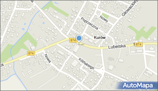 Skrzynka pocztowa, DK E3721217, Kurów - Skrzynka pocztowa