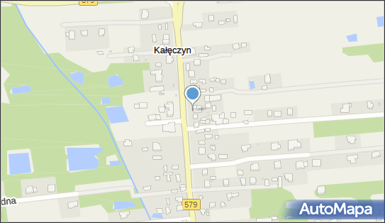 Skrzynka pocztowa, DW 579, Kałęczyn - Skrzynka pocztowa