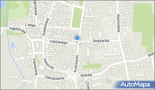 Skrzynka pocztowa, Kościuszki Tadeusza, gen., Szydłowiec 26-500 - Skrzynka pocztowa