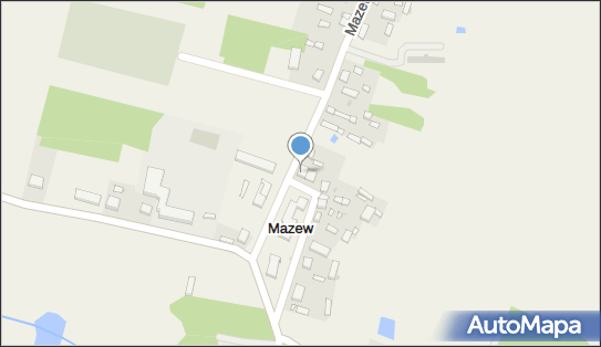 Skrzynka pocztowa, Mazew 51, Mazew 99-107 - Skrzynka pocztowa