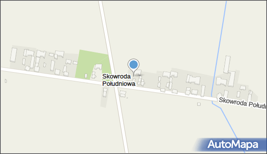 Skrzynka pocztowa, Skowroda Południowa 28, Skowroda Południowa 99-413 - Skrzynka pocztowa