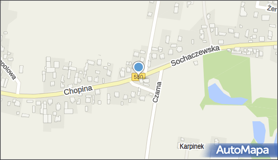 Skrzynka pocztowa, DW 580, Grądki - Skrzynka pocztowa