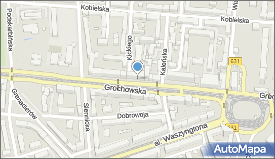 Skrzynka pocztowa, DW 637, Grochowska, Warszawa - Skrzynka pocztowa