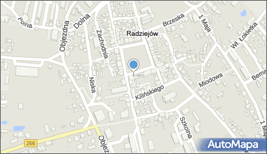 Skrzynka pocztowa, Rynek 1, Radziejów 88-200 - Skrzynka pocztowa