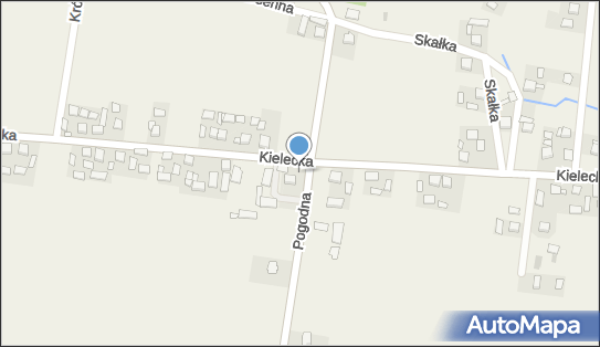 Skrzynka pocztowa, Kielecka 51, Oblęgór 26-067 - Skrzynka pocztowa