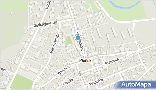 Skrzynka pocztowa, Grunwaldzka 9, Płońsk 09-100 - Skrzynka pocztowa