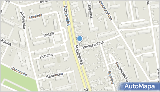 Skrzynka pocztowa, Rzgowska 214A, Łódź 93-315, 93-317 - Skrzynka pocztowa