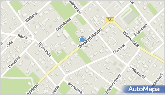 Skrzynka pocztowa, Wyszyńskiego Stefana, ks. kard.721 51, Józefów 05-420 - Skrzynka pocztowa