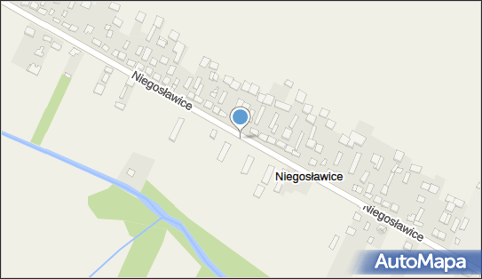 Skrzynka pocztowa, DW 768, Niegosławice - Skrzynka pocztowa