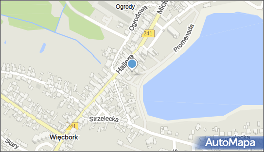 Skrzynka pocztowa, Hallera Józefa, gen.241 9, Więcbork 89-410 - Skrzynka pocztowa
