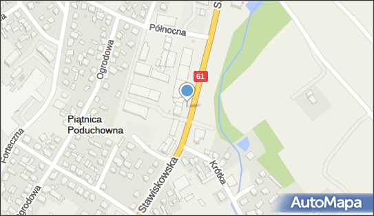 Skrzynka pocztowa, DK 6163, Piątnica Poduchowna - Skrzynka pocztowa
