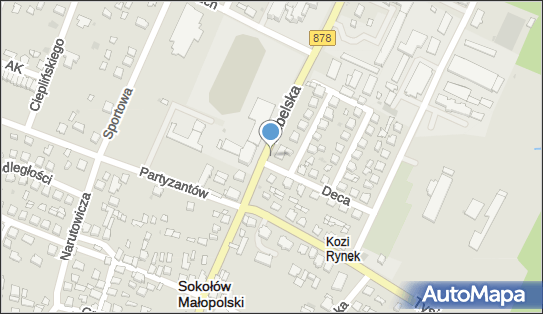 Skrzynka pocztowa, DK 19, Lubelska 42, Sokołów Małopolski 36-050 - Skrzynka pocztowa