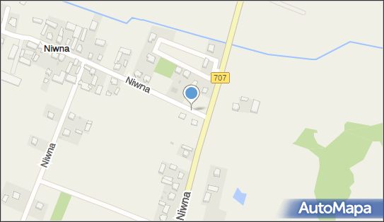 Skrzynka pocztowa, DW 707, Rawa Mazowiecka - Skrzynka pocztowa