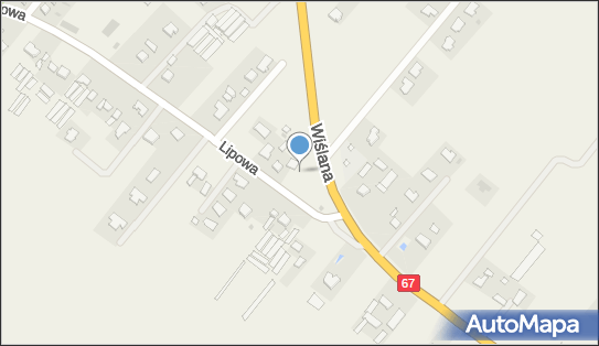 Skrzynka pocztowa, DK 67, Szpetal Górny - Skrzynka pocztowa