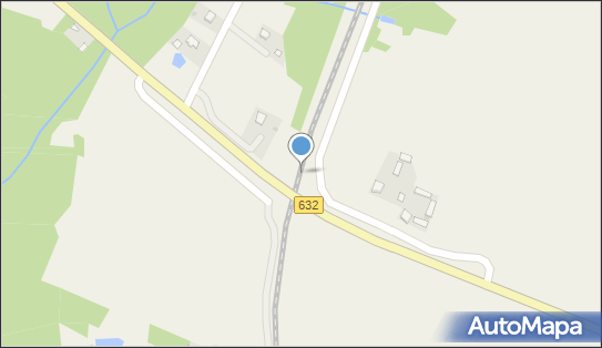 Skrzynka pocztowa, DW 632, Kątne - Skrzynka pocztowa