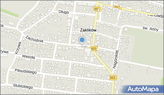 Skrzynka pocztowa, Zachodnia 15, Zaklików 37-470 - Skrzynka pocztowa