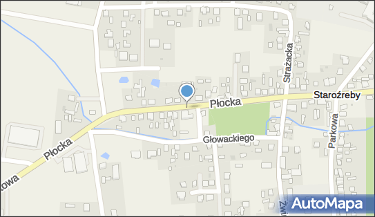 Skrzynka pocztowa, Płocka567, Staroźreby 09-440 - Skrzynka pocztowa