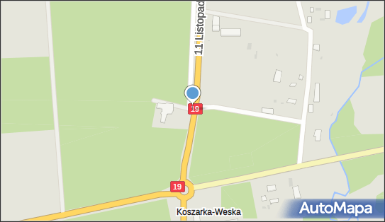 Skrzynka pocztowa, 11 Listopada19, Siemiatycze 17-300 - Skrzynka pocztowa