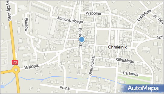 Skrzynka pocztowa, DW 765, Wincentego Witosa, Chmielnik - Skrzynka pocztowa