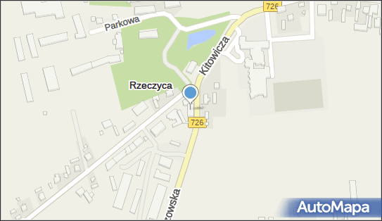 Skrzynka pocztowa, DW726, Tomaszowska 2, Rzeczyca 97-220 - Skrzynka pocztowa