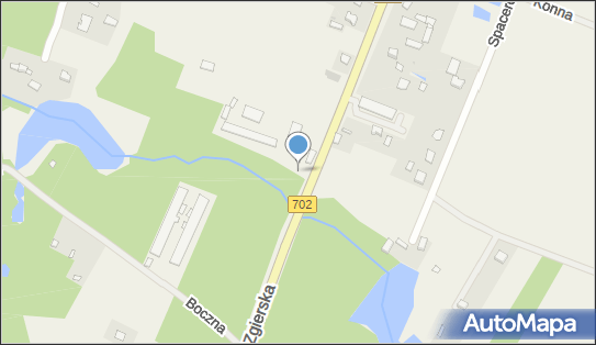 Skrzynka pocztowa, DW 702, Biała - Skrzynka pocztowa