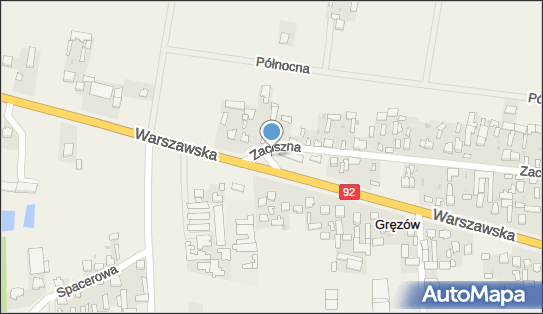 Skrzynka pocztowa, Gręzów, Gręzów 08-130 - Skrzynka pocztowa