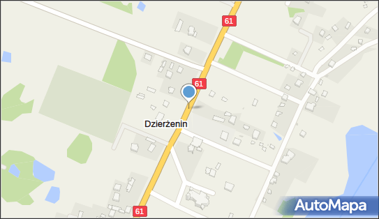 Skrzynka pocztowa, Dzierżenin, Dzierżenin 06-114 - Skrzynka pocztowa