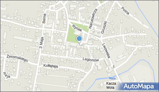 Skrzynka pocztowa, Rynek 22, Radymno 37-550 - Skrzynka pocztowa