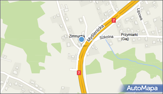 Skrzynka pocztowa, DK E777, Wzgórze - Skrzynka pocztowa