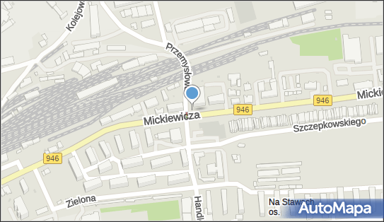 Skrzynka pocztowa, DW 946, Adama Mickiewicza 50, Sucha Beskidzka - Skrzynka pocztowa