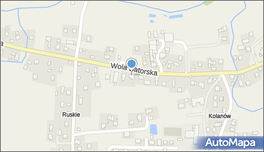 Skrzynka pocztowa, DW 964 Wola Batorska 221, Wola Batorska - Skrzynka pocztowa