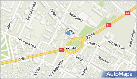 Skrzynka pocztowa, Plac gen. Tadeusza Kościuszki, Łomża - Skrzynka pocztowa